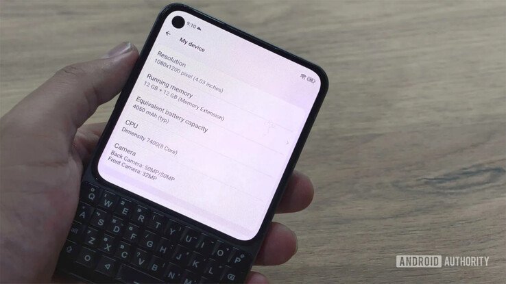 The Unihertz Titan 2 Elite at MWC 2026.