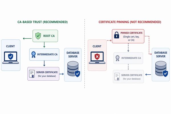 TLS Certificate Pinning in Azure Database Services: Strategic Considerations for PostgreSQL and MySQL