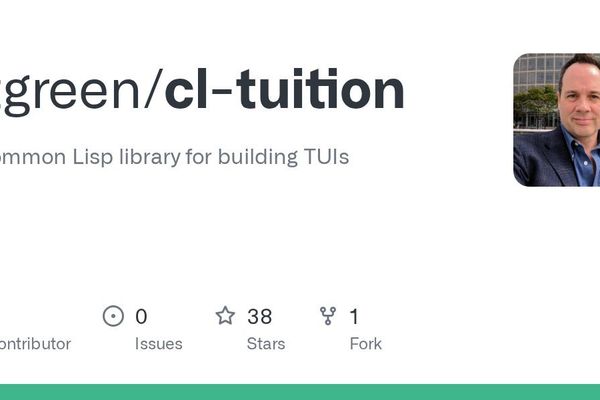 Tuition: Bringing Elm Architecture to Terminal App Development in Common Lisp