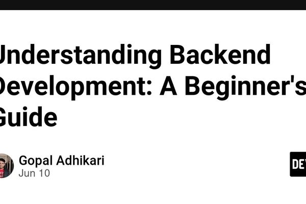 Backend Development, Reframed Through the Failures You'll Eventually Hit