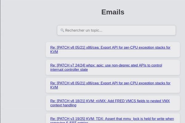 Unikernel‑First Email Search: OCaml, Solo5, and the Blame Project