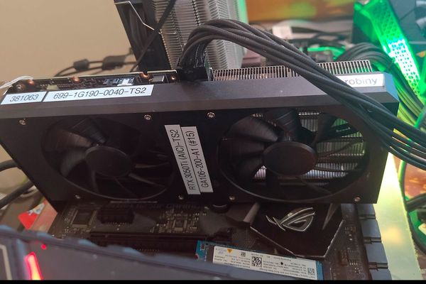 Unreleased RTX 3050 Ti Engineering Sample Reveals Nvidia's Missed Opportunity in the Desktop GPU Market