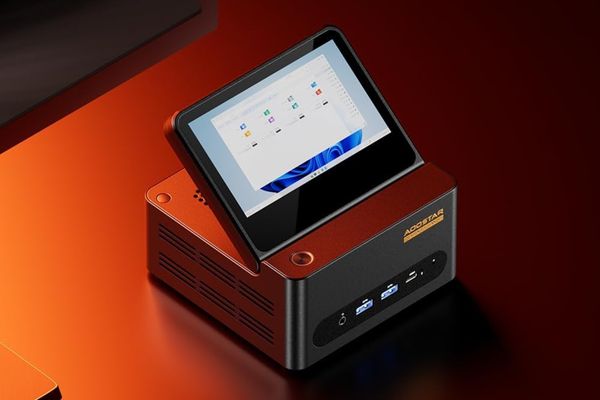 Aoostar G-Flip Mini-PC Gets Ryzen 7 H 255 Refresh with 128GB RAM Support