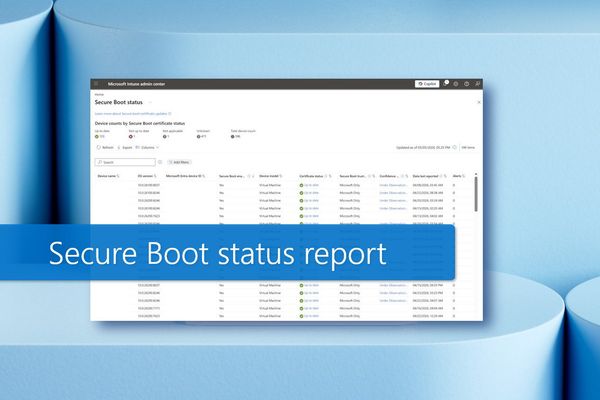 Enhanced Visibility: Microsoft's Updated Secure Boot Status Report Transforms Windows Autopatch Management