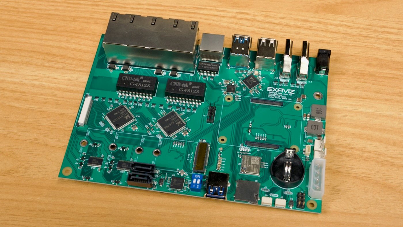 Exaviz Cruiser CM5 carrier board top
