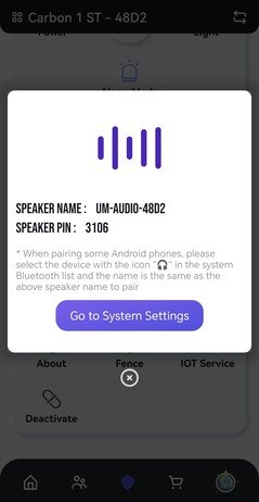 Useful: The bike and the speaker, so to speak, are two Bluetooth devices