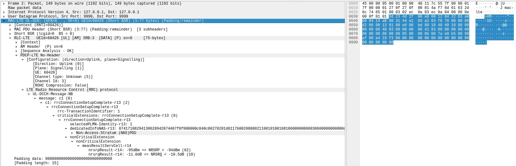 V16 beacon full uplink conversation – Daniel Estévez