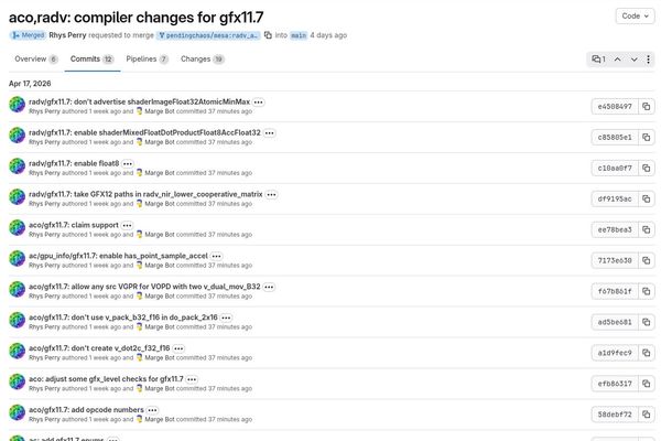 Valve's Linux Graphics Team Adds RDNA 4m Support to Mesa Drivers