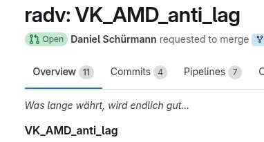 Valve Developer Posts New AMD Anti-Lag Implementation For RADV Driver