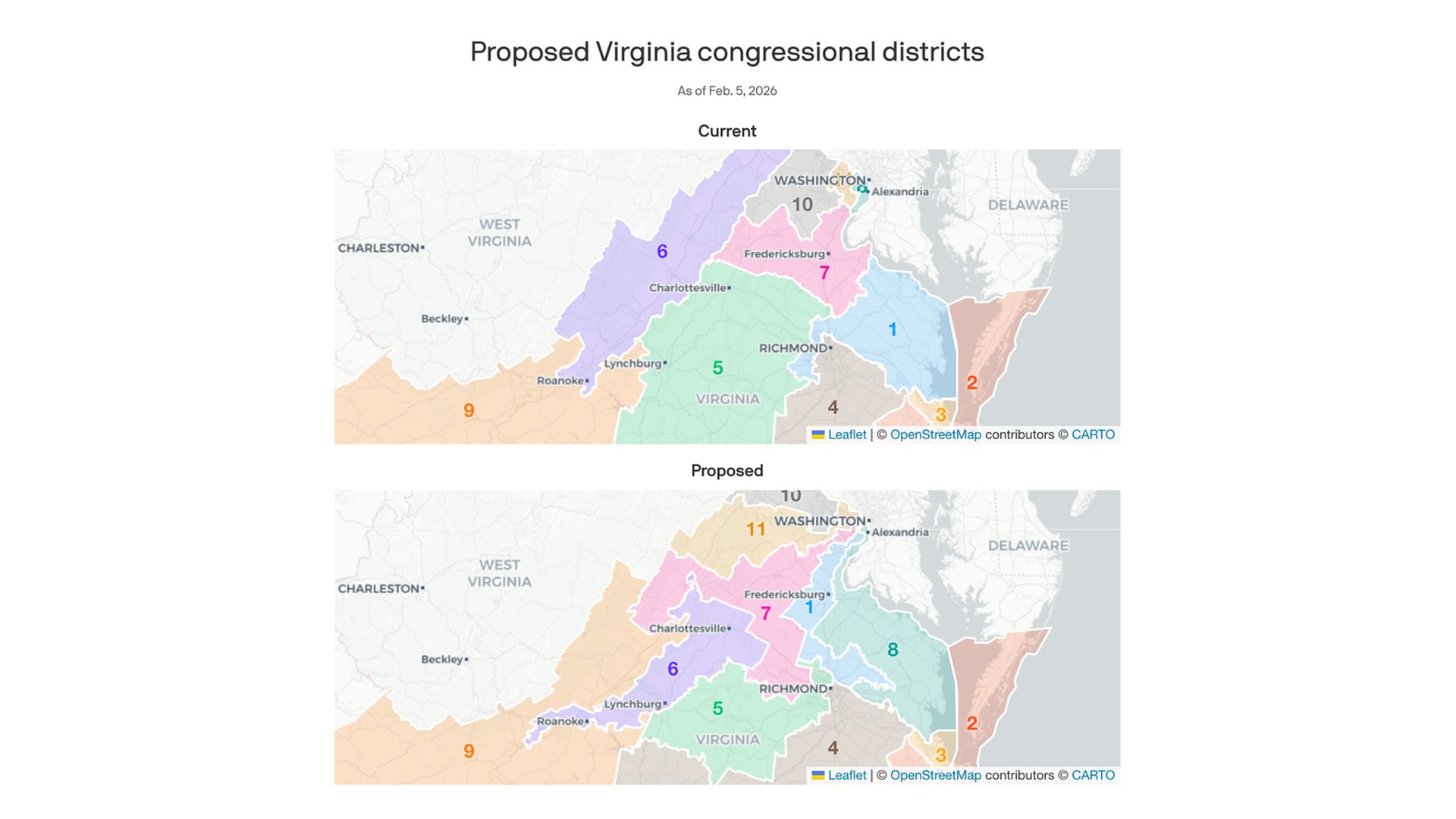 Virginia Supreme Court throws out redistricting referendum results - Axios Richmond