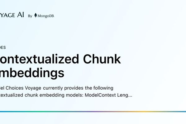 Voyage AI's Contextualized Embeddings Solve RAG's Silent Failure Mode