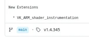 Vulkan 1.4.345 Released With New ARM Shader Instrumentation Extension
