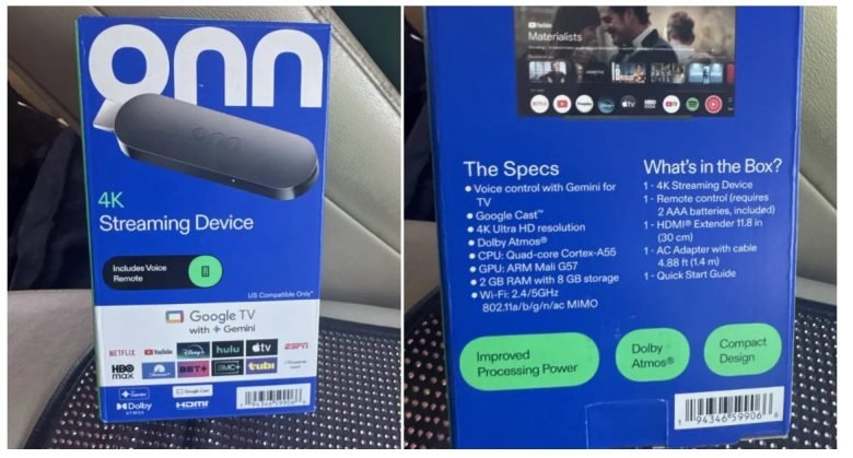 Walmart's $30 Onn 4K Streaming Stick shows unexpectedly in at least one store - Liliputing
