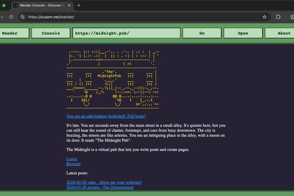 Wander Console 0.4.0 Brings Wildcard Patterns and Console Picker Improvements