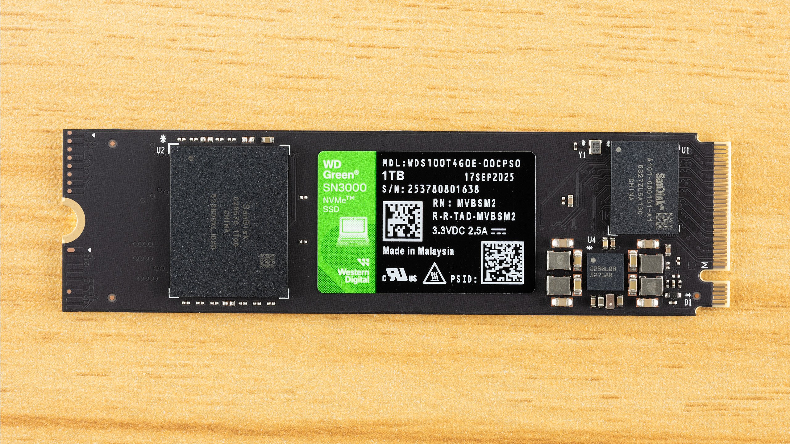 WD Green SN3000 1TB SSD