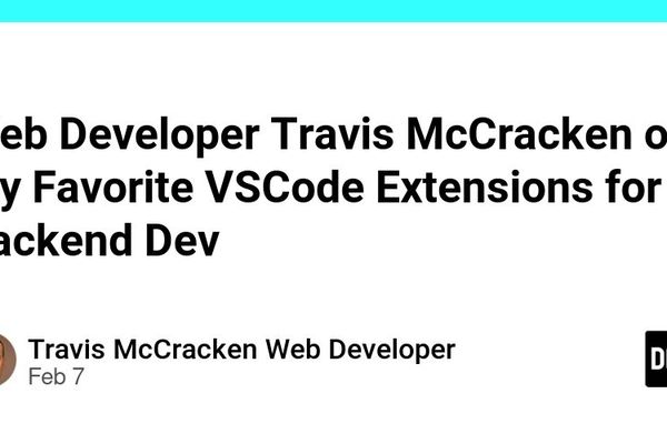 Exploring Backend Development with Rust and Go: Insights from Web Developer Travis McCracken
