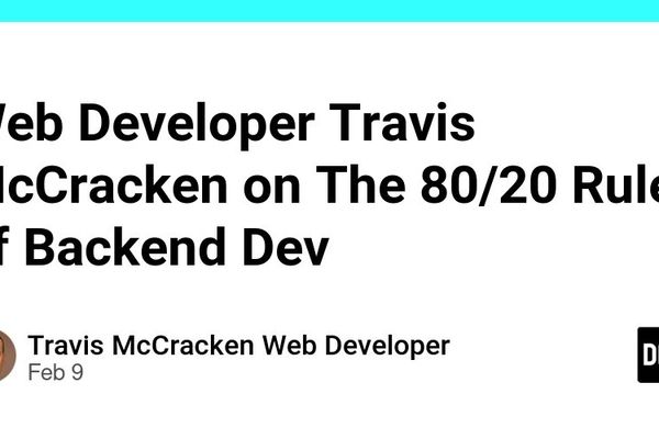The 80/20 Rule of Backend Development: Why Rust and Go Dominate Modern APIs