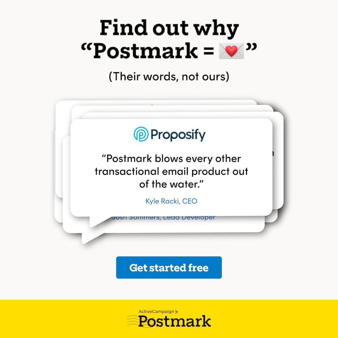 See why Postmark = 💌