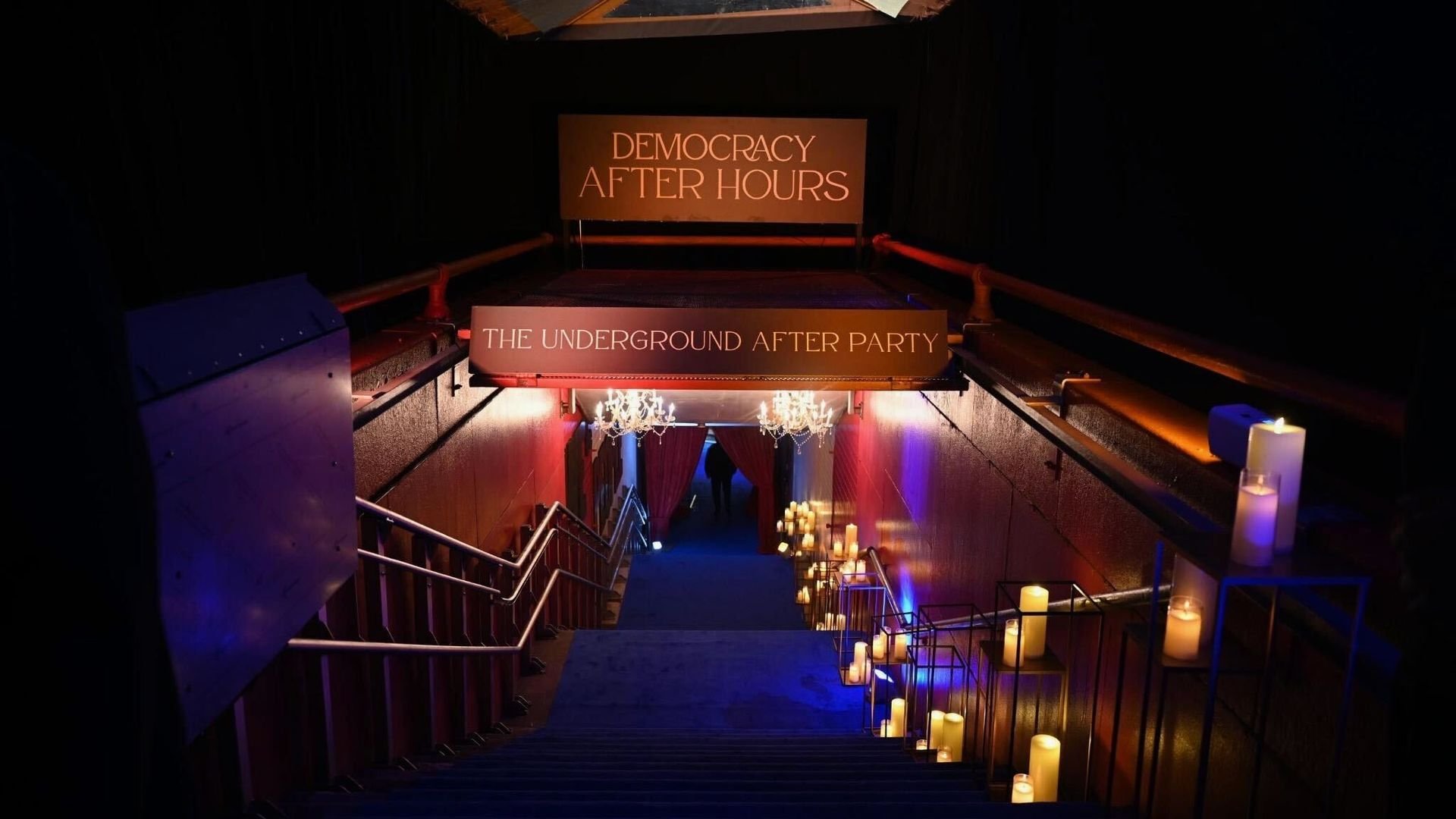 MS NOW rented out Dupont Underground, an arts venue near the Hilton. Photo: MS NOW