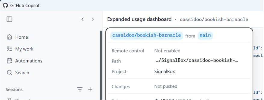 Screenshot of the worktree generated in the previous step.