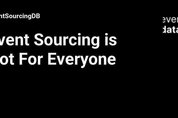 When to Skip Event Sourcing: Distinguishing Raw Data from Business Events