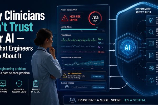 Why Clinicians Don't Trust Your AI – And What Engineers Can Do About It