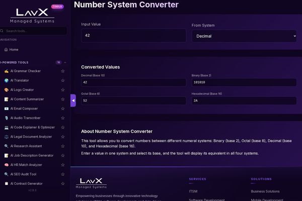 Why Every Developer Needs Instant Number System Conversions (And How LavX Delivers)