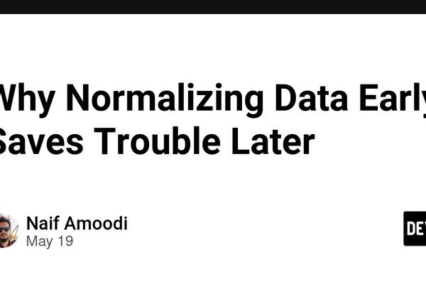 The Importance of Early Data Normalization in Integration Projects