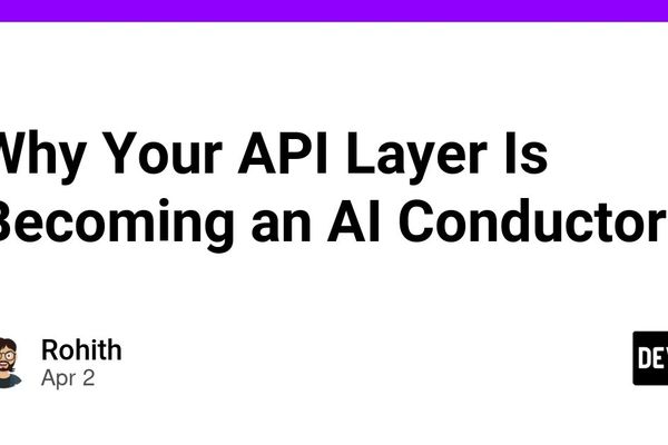 Why Your API Layer Is Becoming an AI Conductor