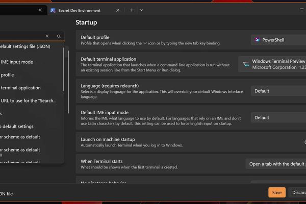 Windows Terminal 1.25 Preview Brings Enhanced Search, Settings, and Performance