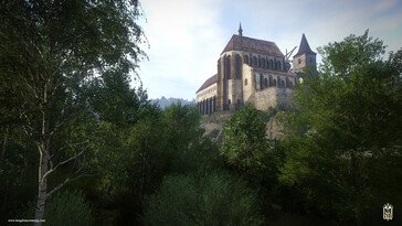 An image showing a castle from Kingdom Come: Deliverance.