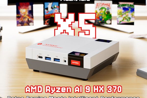 AceMagic Retro X5 Mini-PC Launches Globally with AMD Ryzen AI 9 HX 370 and 25% Launch Discount
