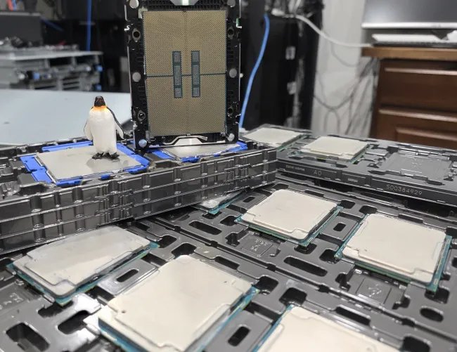 Lots of CPUs with many cores and LLCs