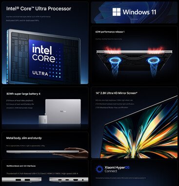 Core highlights of the Redmi Book 14 2026 laptop (machine translated)