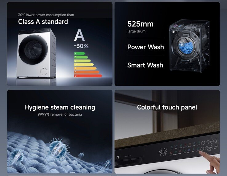 The new washer-dryer is supposed to be super-efficient.