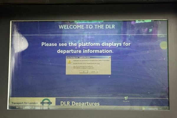 XP-Era Windows on London’s DLR Is a Compliance Warning, Not Just a Glitch