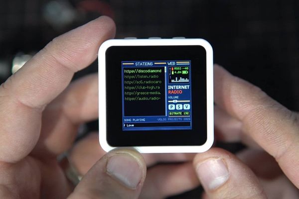 Build Your Own $15 ESP32 Internet Radio with Winamp-Style Interface