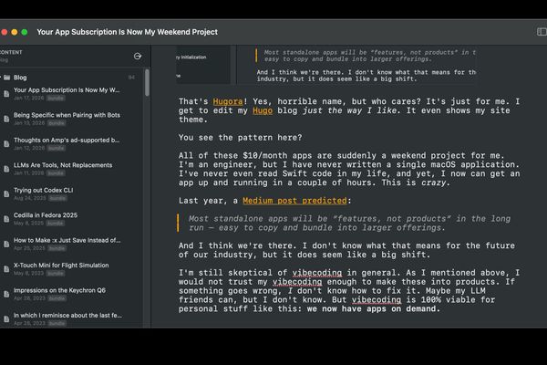 Your App Subscription Is Now My Weekend Project