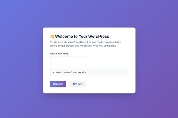 WordPress Runs Entirely in Your Browser with my.WordPress.net