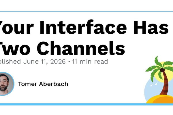 Your Interface Has Two Channels