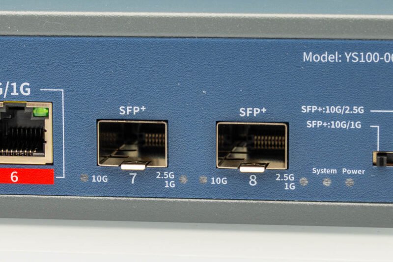 YuanLey YS100 0602T 10Gbps SFP+ Ports 1
