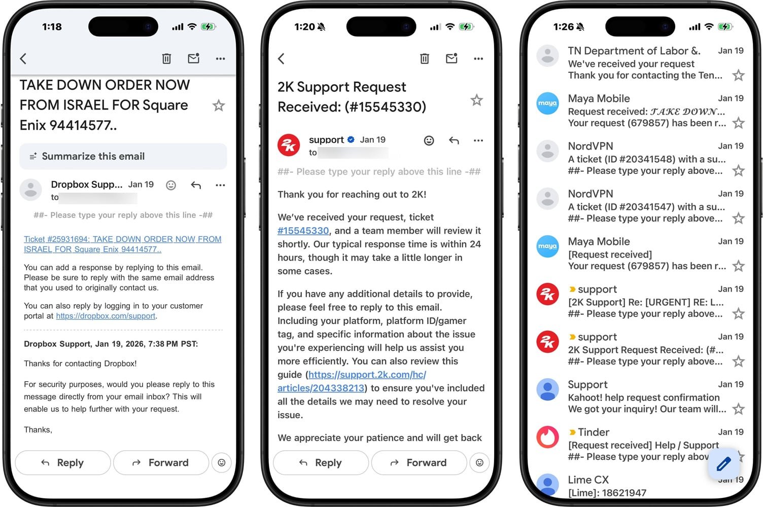 Wave of spam coming from unsecured ZenDesk instances