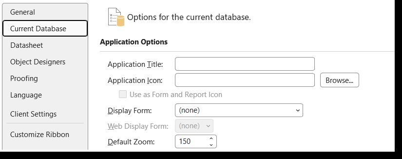 Zoom in or out of forms, tables, and queries when in Form View or Datasheet View | Microsoft Community Hub
