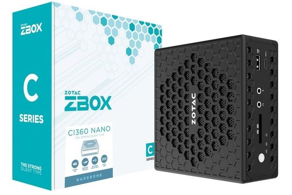 Zotac ZBOX CI360 nano upgrades to DDR5 memory in fanless mini PC design