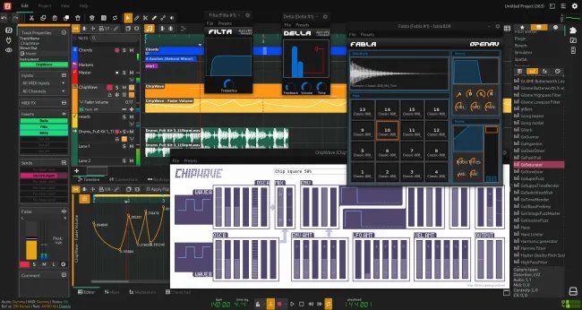 Zrythm GTK UI