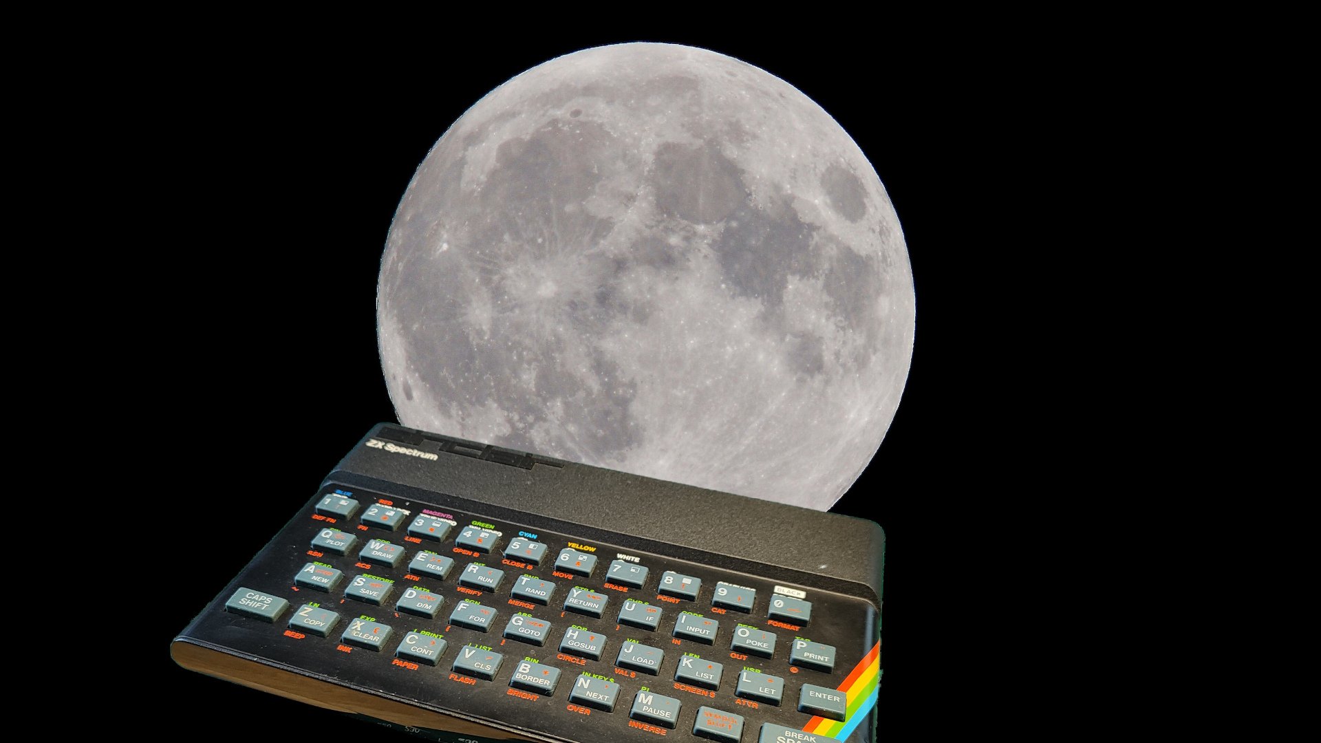 ZX Spectrum in space